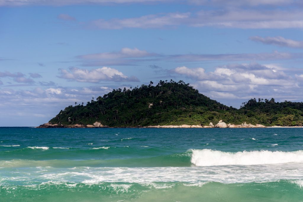 Vista para a Ilha do Campeche