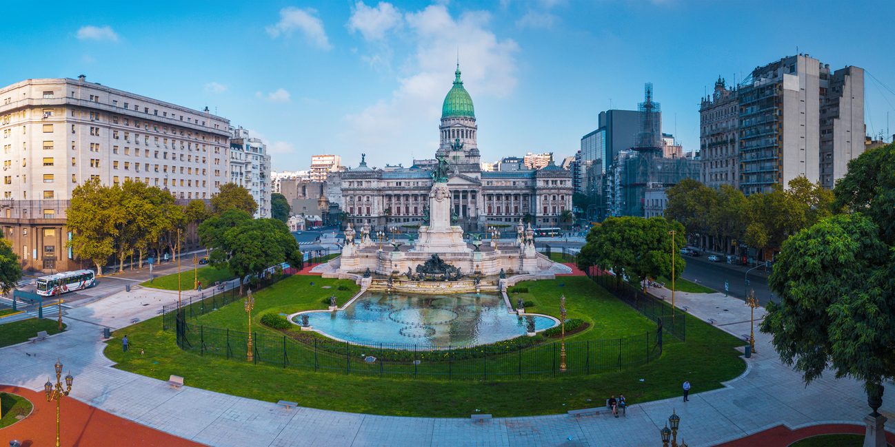 Panorama of the city of Buenos Aires