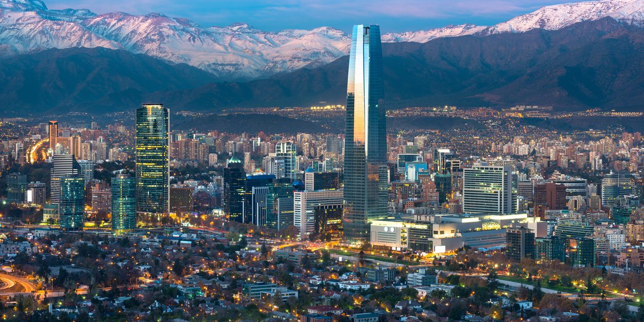 Skyline of Santiago de Chile