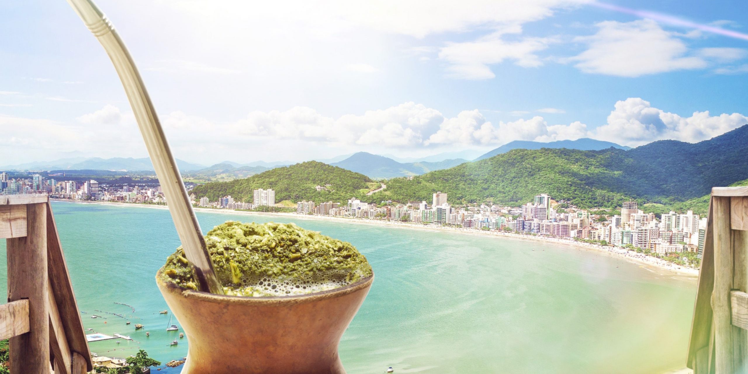 Praia na baixa temporada